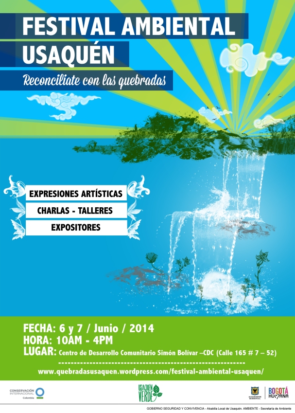 Afiche Festival Ambiental Usaquen